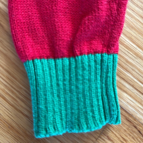 Red and Green Sonic Christmas Sweater - Picture 4 of 4